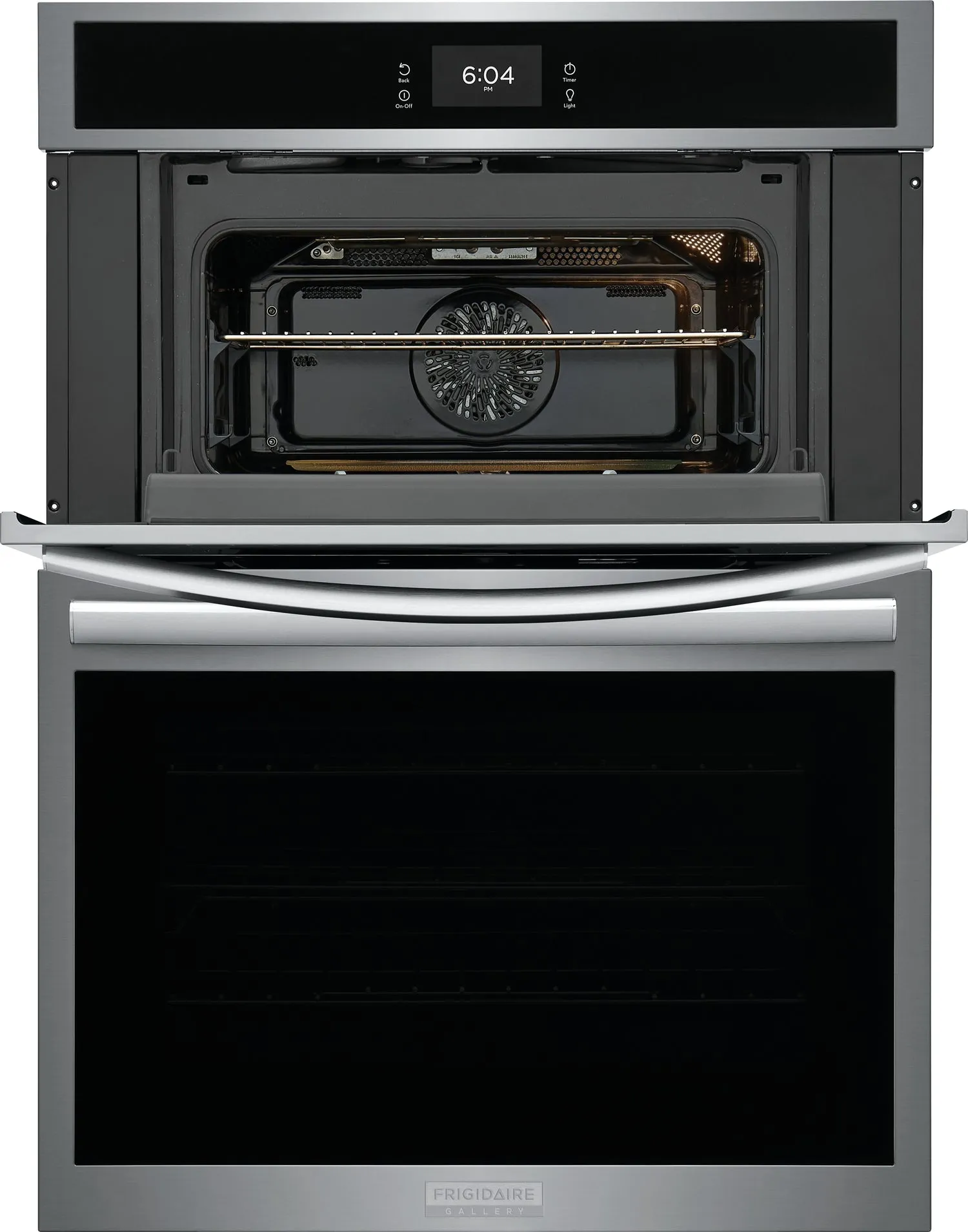 Frigidaire Gallery Smudge-Proof Stainless Steel 30" Wall Oven and Microwave Combination (1.7 Cu. Ft. / 5.3 Cu. Ft.) - GCWM3067AF