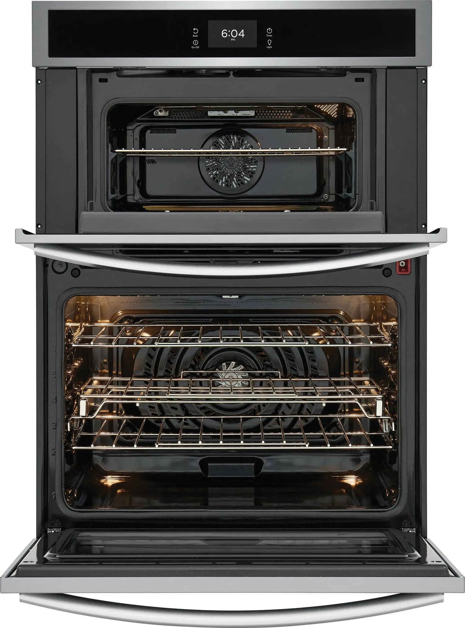 Frigidaire Gallery Smudge-Proof Stainless Steel 30" Wall Oven and Microwave Combination (1.7 Cu. Ft. / 5.3 Cu. Ft.) - GCWM3067AF