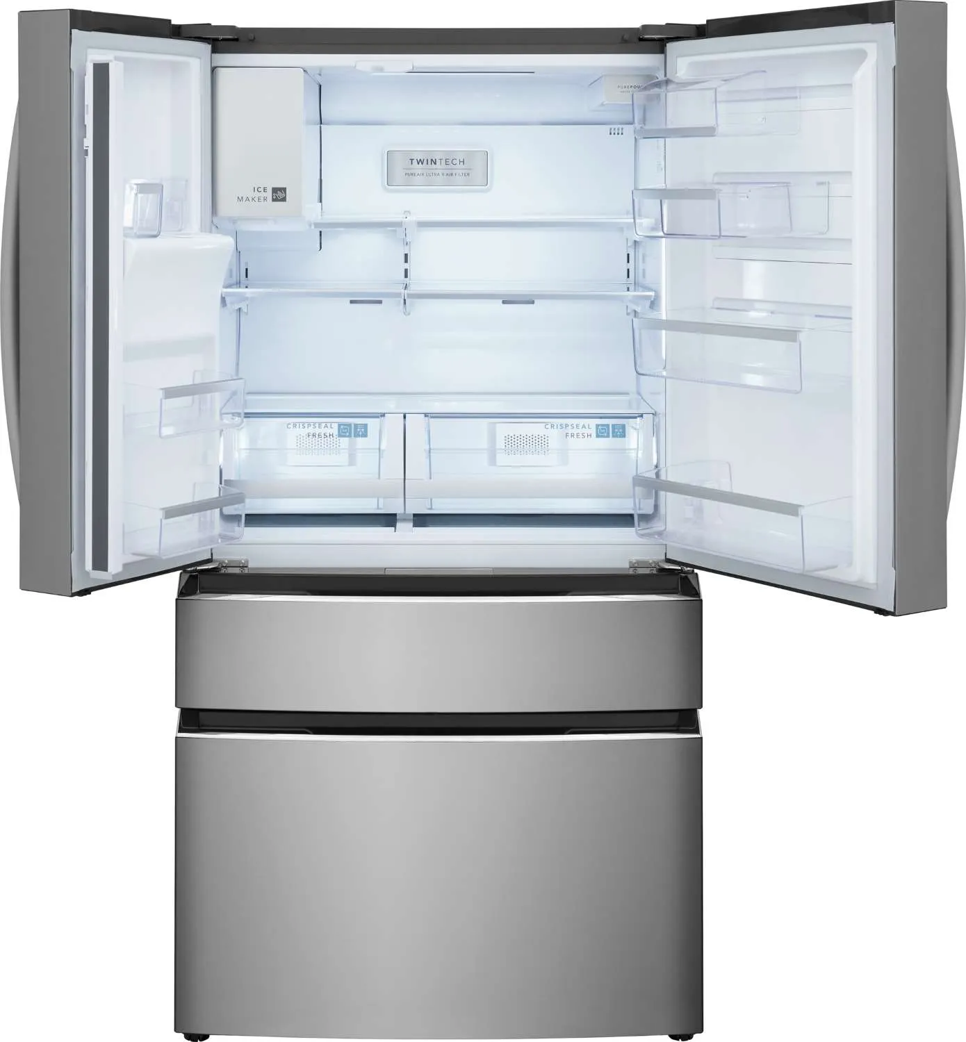 Frigidaire Gallery Smudge-Proof® Stainless Steel Standard-Depth 4-Door French Door Refrigerator (26.3 Cu. Ft.) - GRMS2773AF