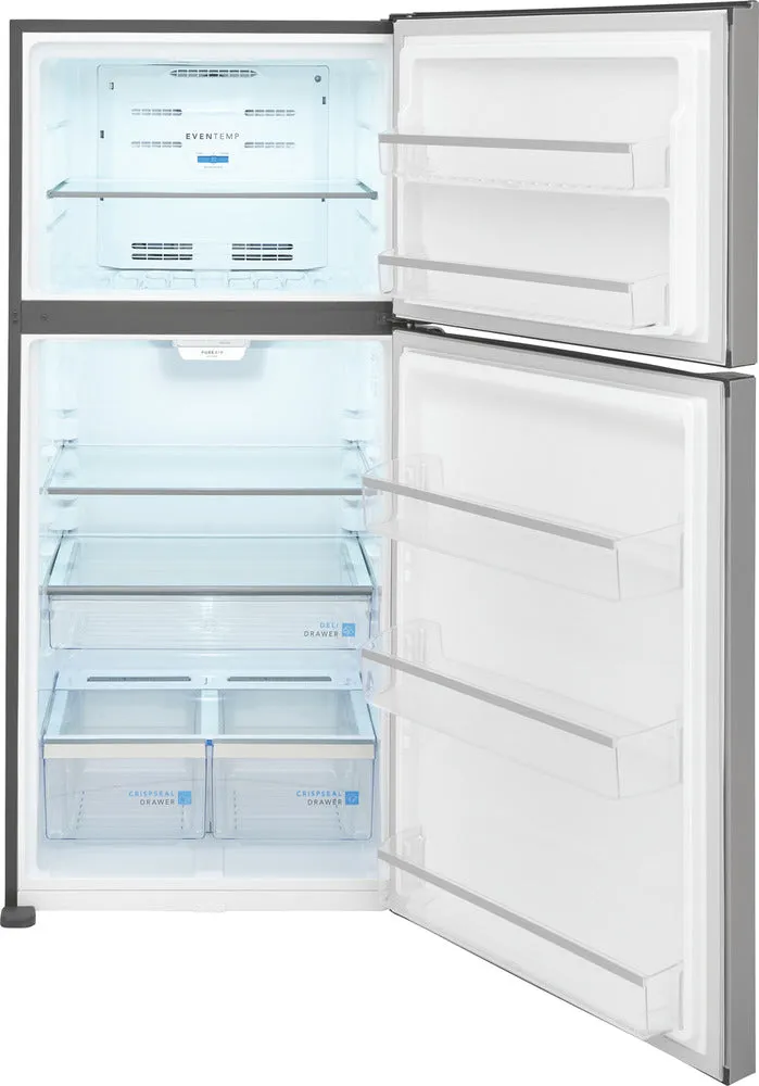 Frigidaire Gallery Smudge-Proof Stainless Steel Top-Freezer Refrigerator (20 Cu. Ft.) - FGHT2055VF