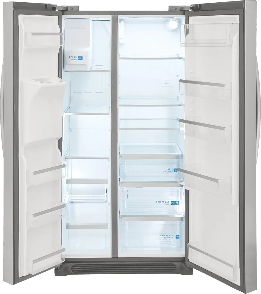 Frigidaire Gallery Stainless Steel 36" Counter Depth Side by Side Refrigerator (22.2 Cu. Ft.) - GRSC2352AF