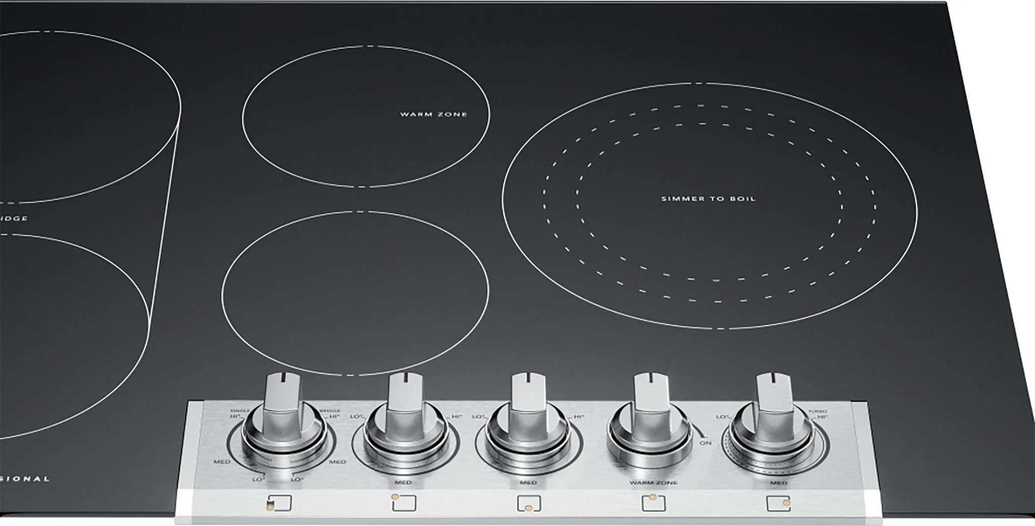 Frigidaire Professional Stainless Steel 36" Electric Cooktop - PCCE3680AF