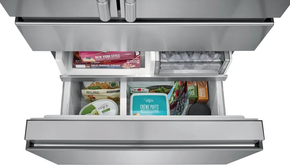 Frigidaire Professional Stainless Steel Counter-Depth 4-Door French Door Refrigerator (21.8 Cu.Ft.) - PRMC2285AF