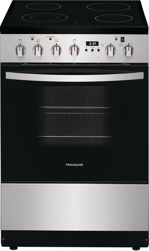 Frigidaire Stainless Steel 24" Freestanding Electric Range (1.9 cu. ft.) - FCFE242CAS