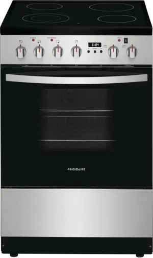 Frigidaire Stainless Steel 24" Freestanding Electric Range (1.9 cu. ft.) - FCFE242CAS