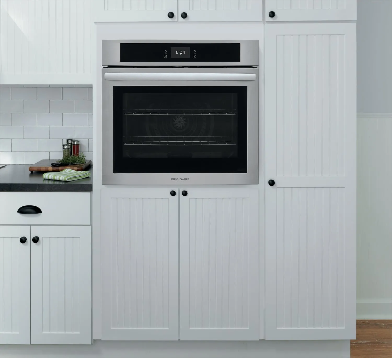 Frigidaire Stainless Steel 30" Single Wall Oven with Fan Convection (5.3 Cu. Ft) - FCWS3027AS