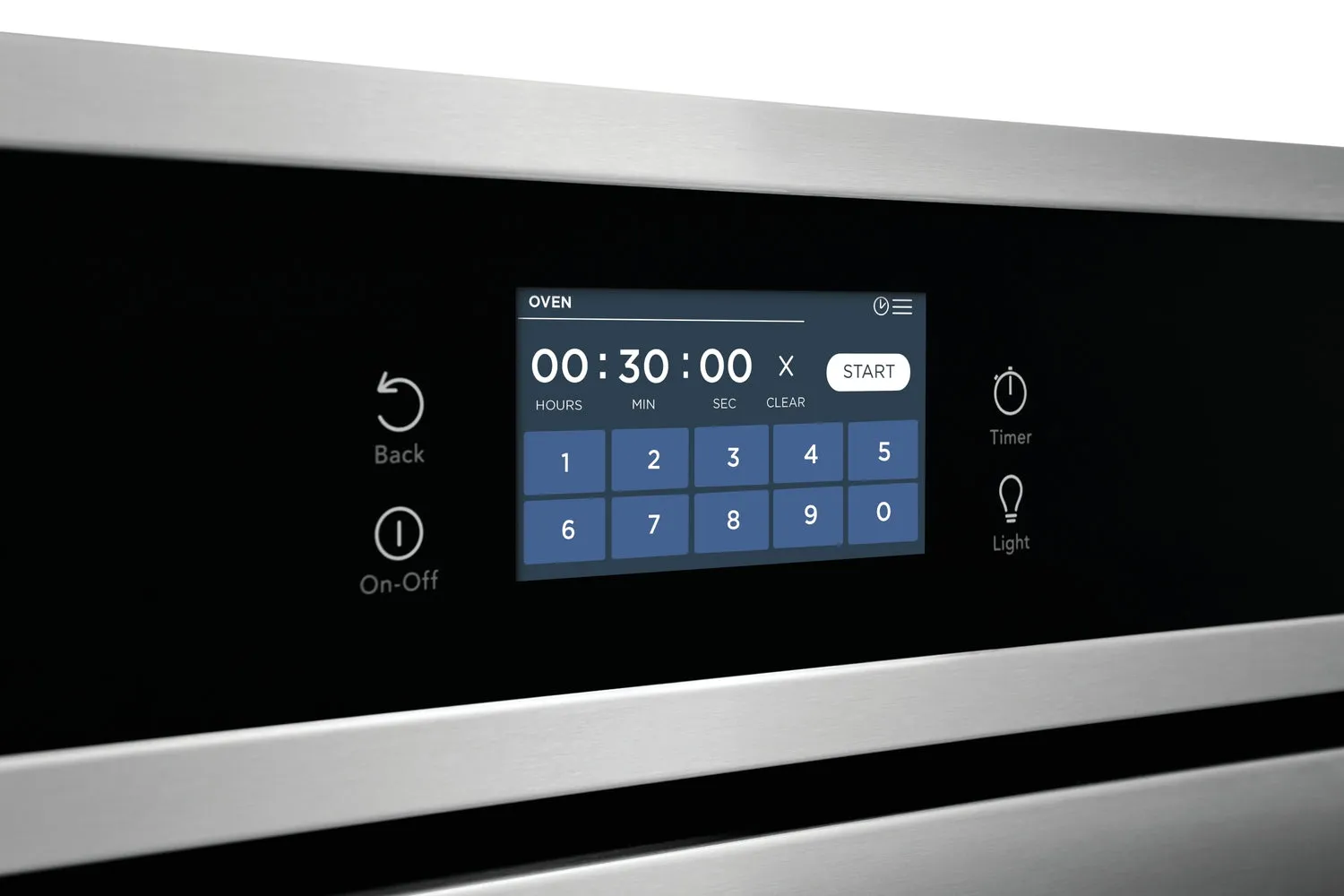 Frigidaire Stainless Steel 30" Single Wall Oven with Fan Convection (5.3 Cu. Ft) - FCWS3027AS