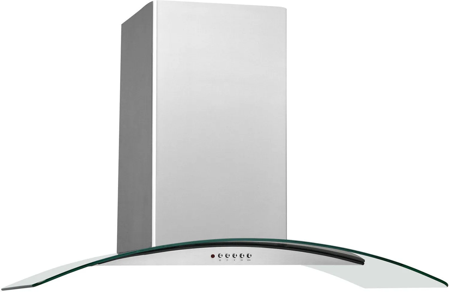 Frigidaire Stainless Steel and Glass 36" 400 CFM Wall-Mount Canopy Range Hood - FHWC3660LS