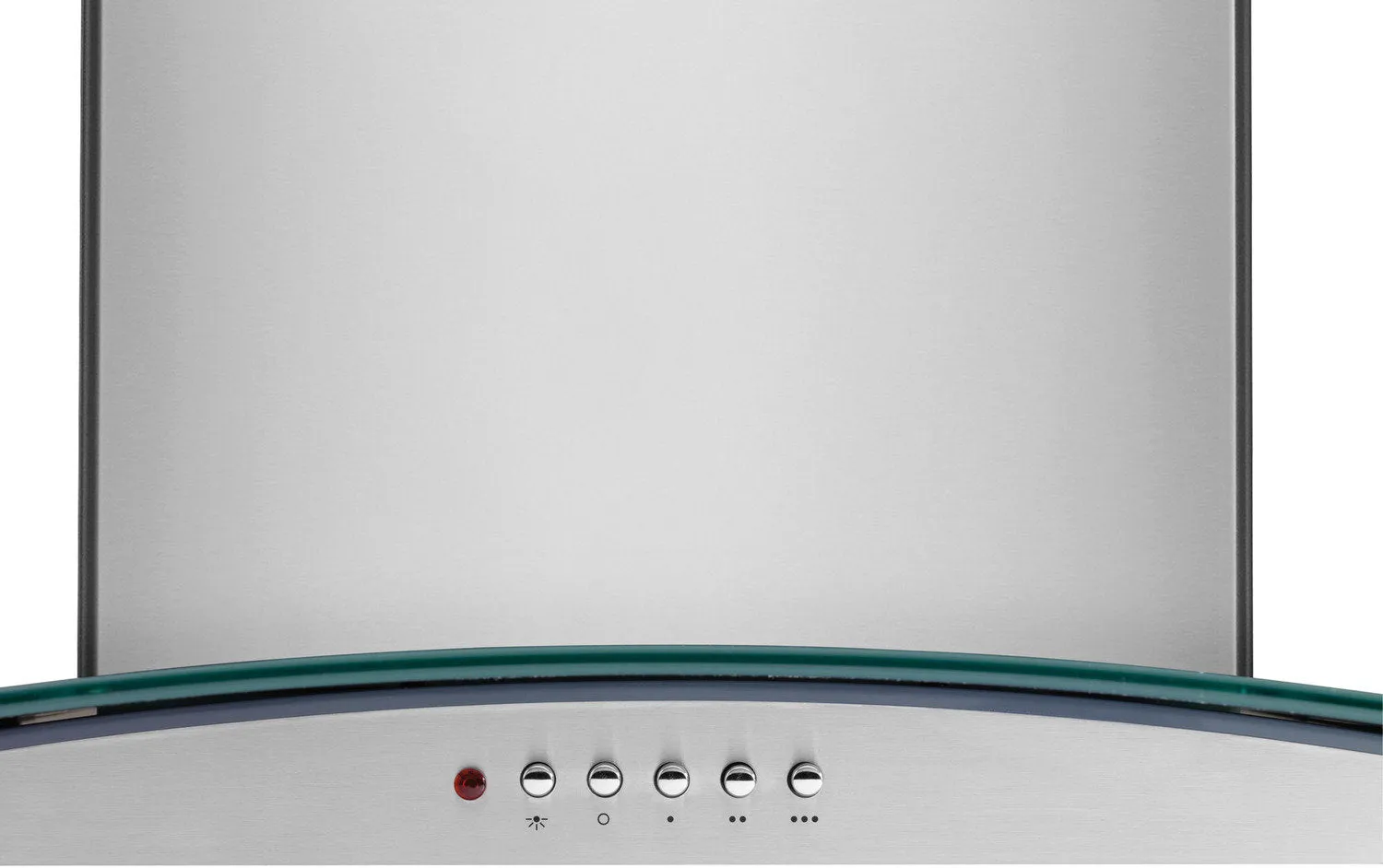 Frigidaire Stainless Steel and Glass 36" 400 CFM Wall-Mount Canopy Range Hood - FHWC3660LS