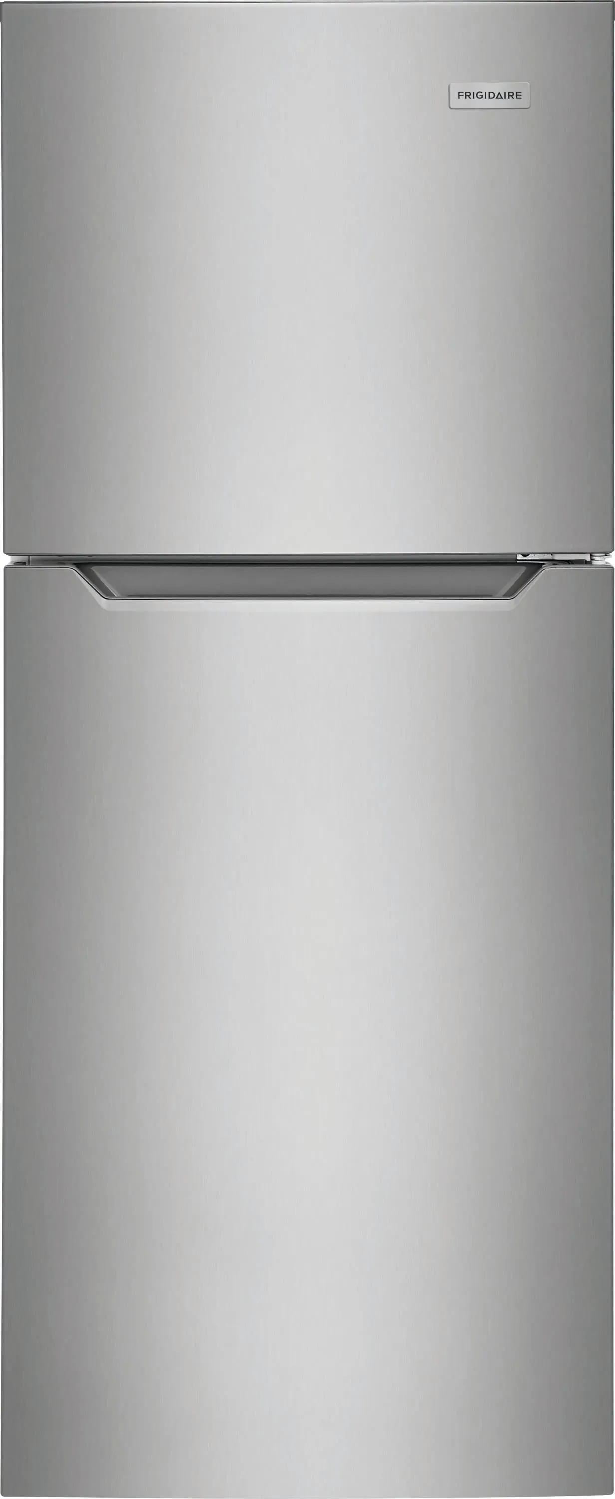 Frigidaire Stainless Steel Apartment Size Refrigerator with Top Freezer ( 10.1 Cu. Ft) - FFET1022UV