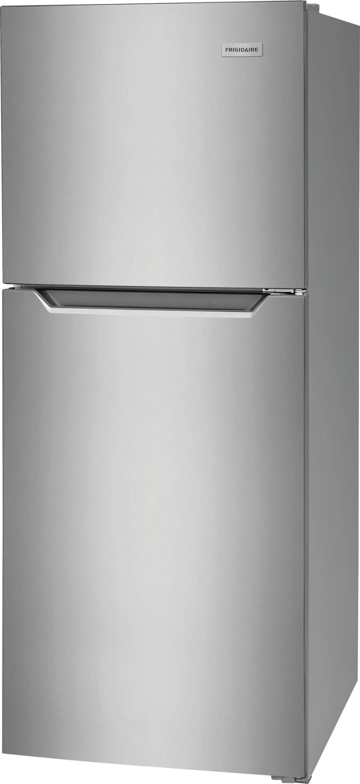 Frigidaire Stainless Steel Apartment Size Refrigerator with Top Freezer ( 10.1 Cu. Ft) - FFET1022UV