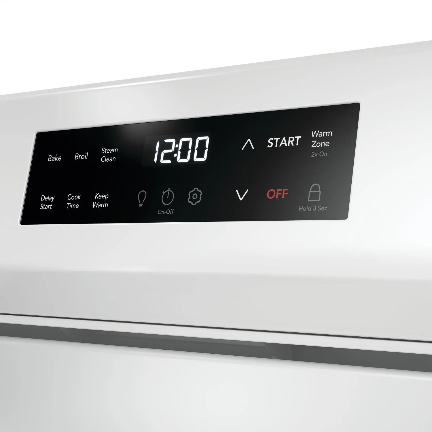 Frigidaire White 30" Electric Range with EvenTemp™ (5.3 Cu.Ft) - FCRE306CAW