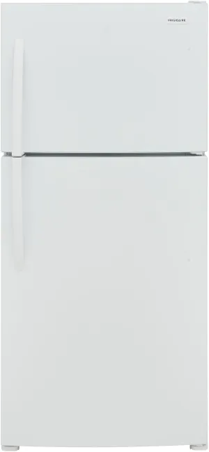Frigidaire White Top-Freezer Refrigerator (20 Cu. Ft.) - FFHT2022AW
