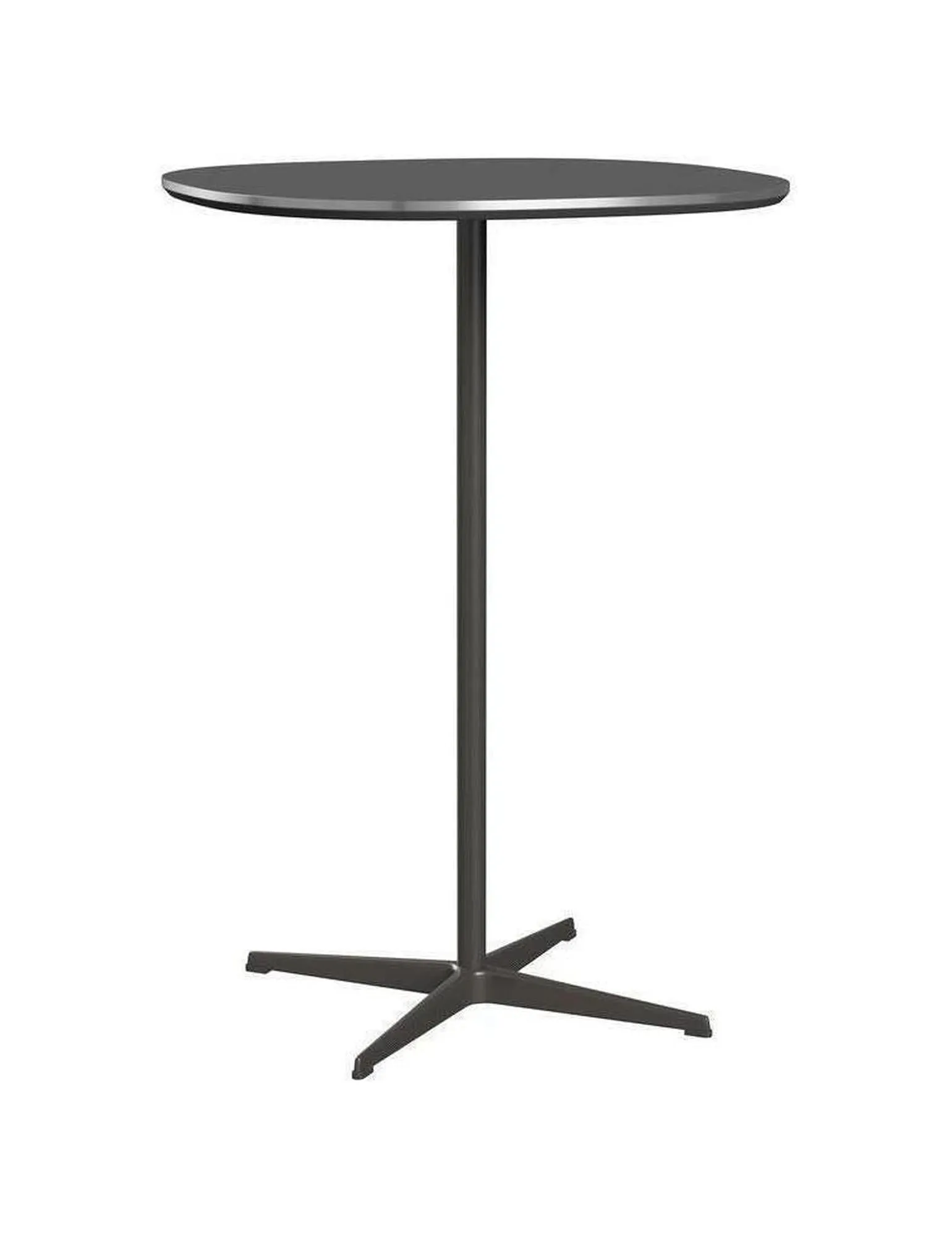 Fritz Hansen Supercircular™ Bar Table ø75, Bromo Grey/Warm Graphite
