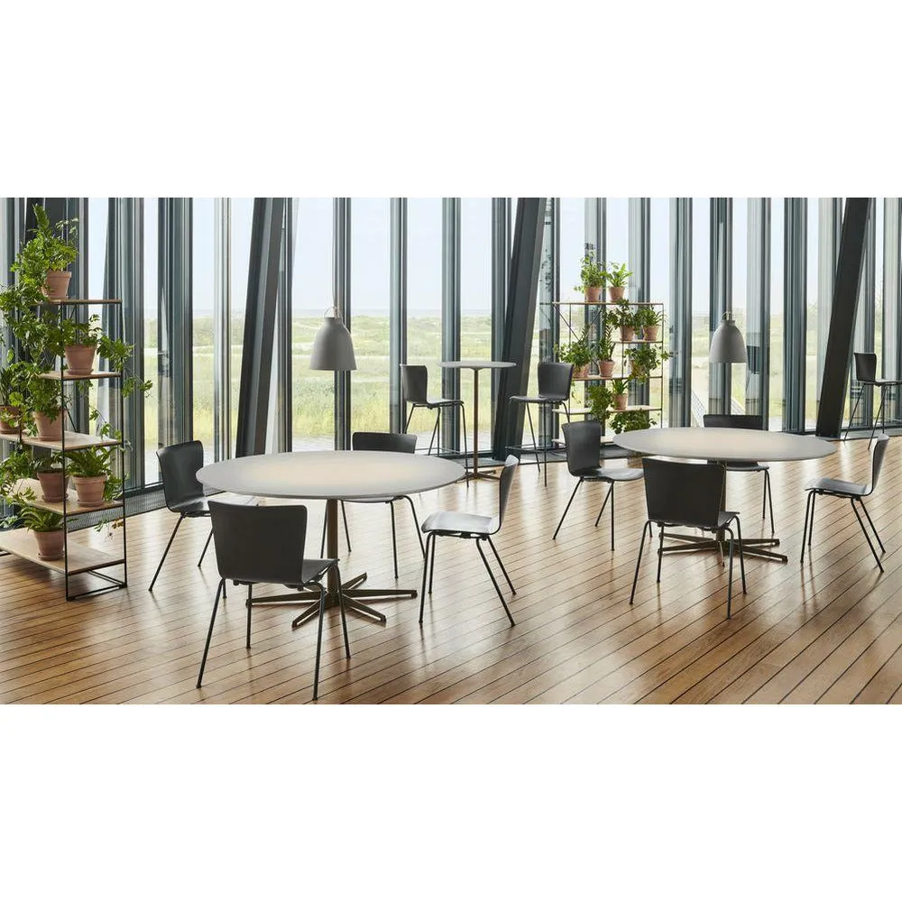 Fritz Hansen Supercircular™ Bar Table ø75, Bromo Grey/Warm Graphite