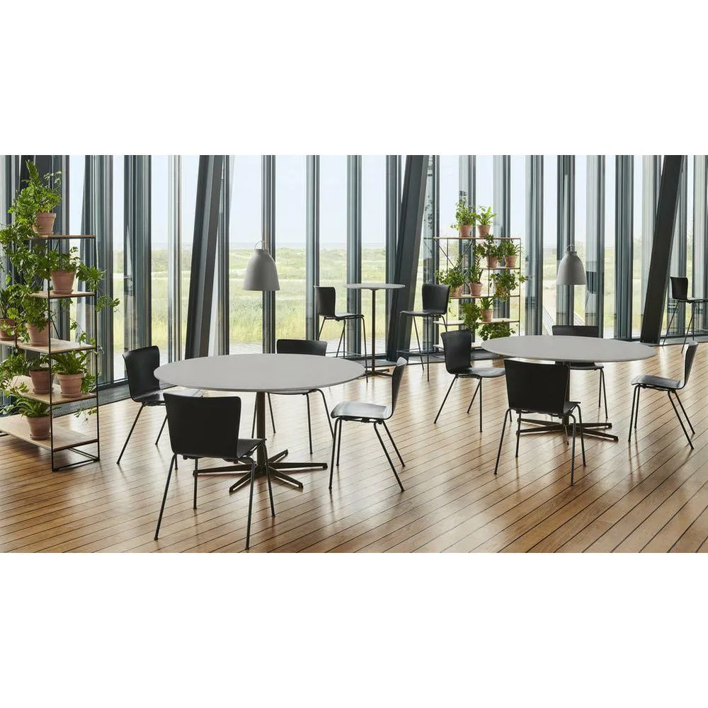 Fritz Hansen Supercircular™ Bar Table ø75, Bromo Grey/Warm Graphite