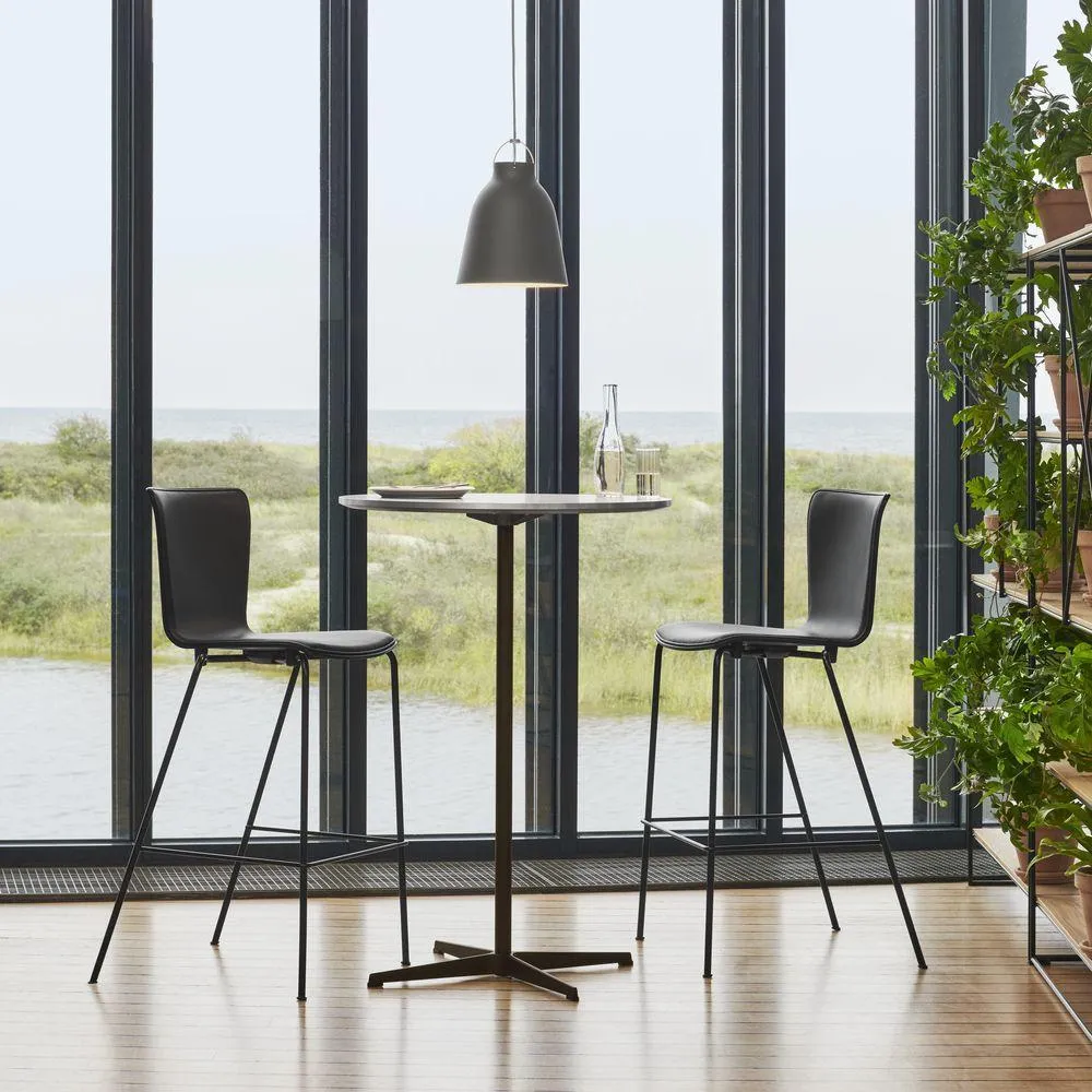 Fritz Hansen Supercircular™ Bar Table ø75, Bromo Grey/Warm Graphite