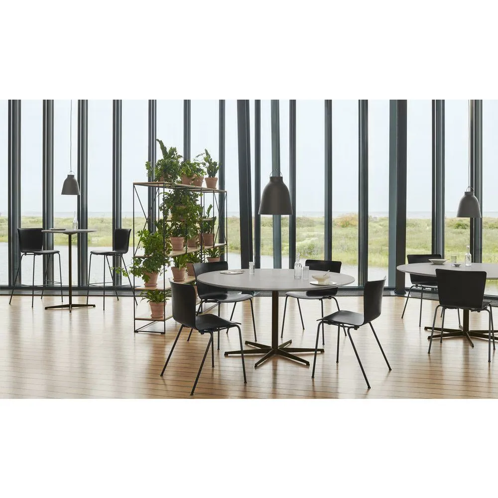 Fritz Hansen Supercircular™ Bar Table ø75, Bromo Grey/Warm Graphite