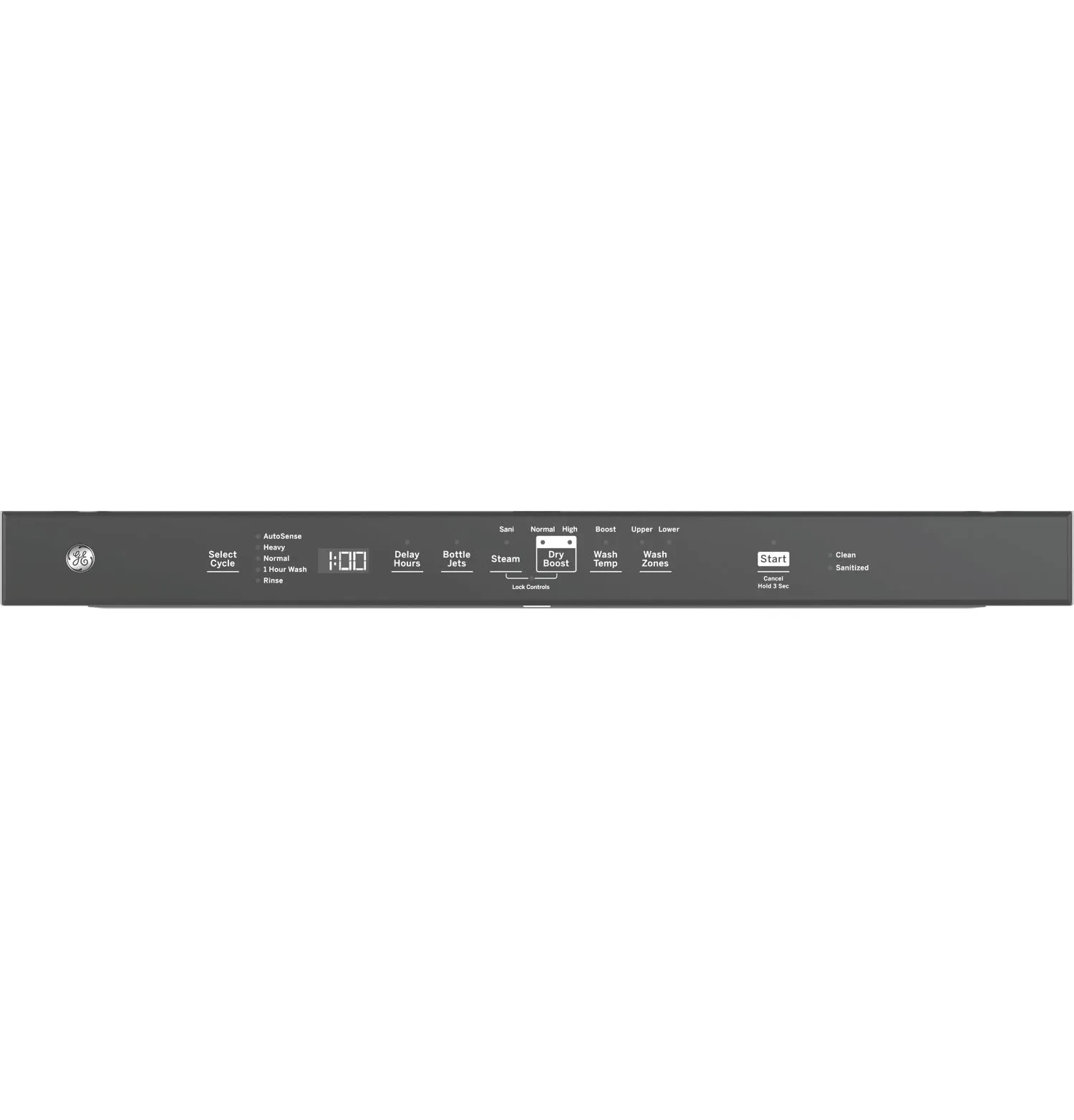 GE 24" Fingerprint Resistant Stainless Steel Top Control Dishwasher with Stainless Steel Interior and Third Rack - GDT650SYVFS