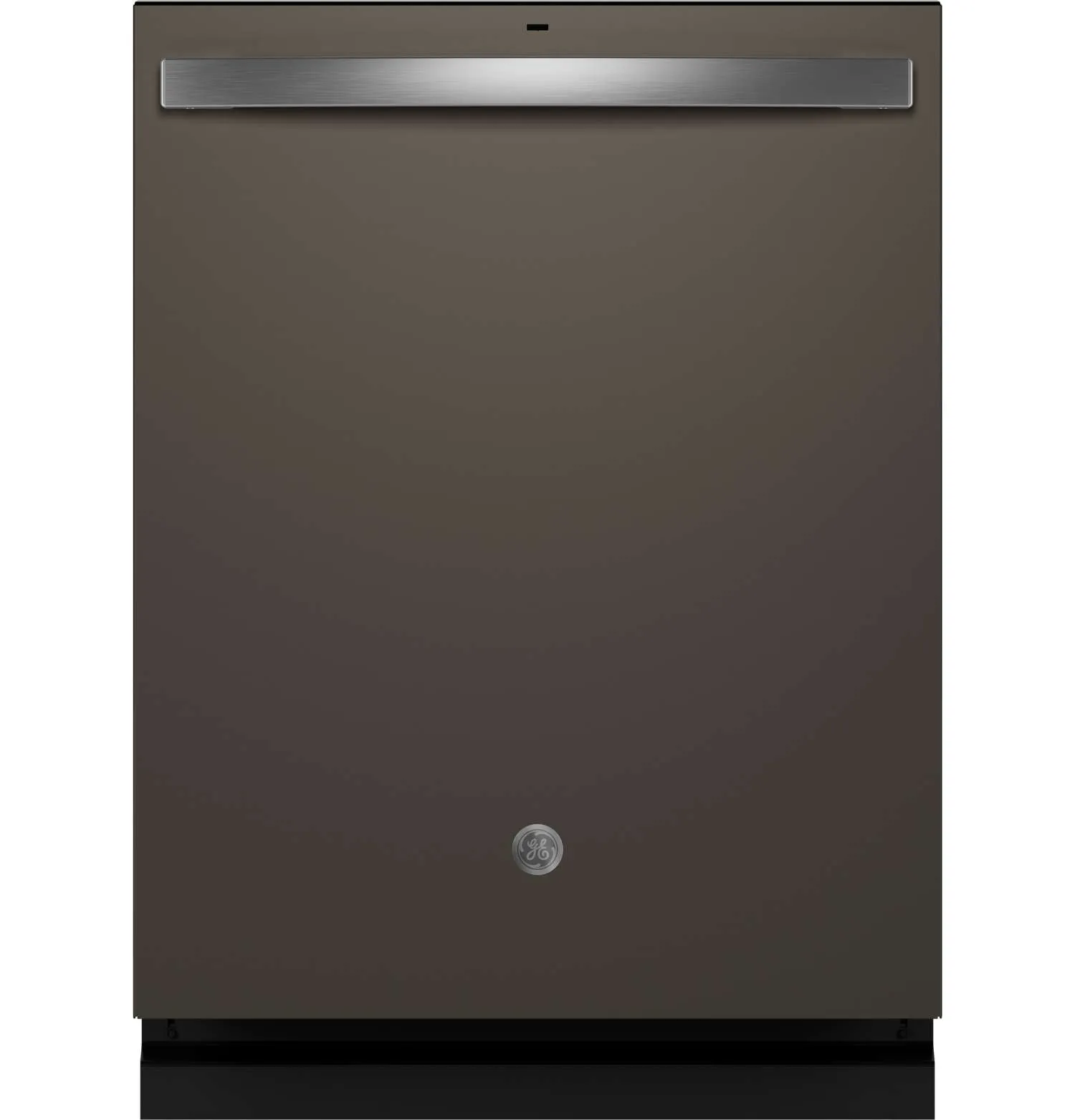 GE 24" Slate Top Control Dishwasher with Stainless Steel Interior and Third Rack - GDT650SMVES