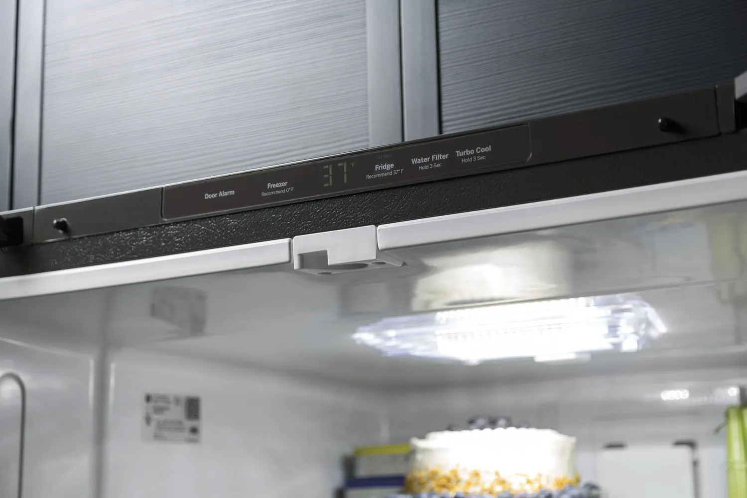 GE Black Counter-Depth French Door Refrigerator (18.6 Cu. Ft.) - GWE19JGLBB