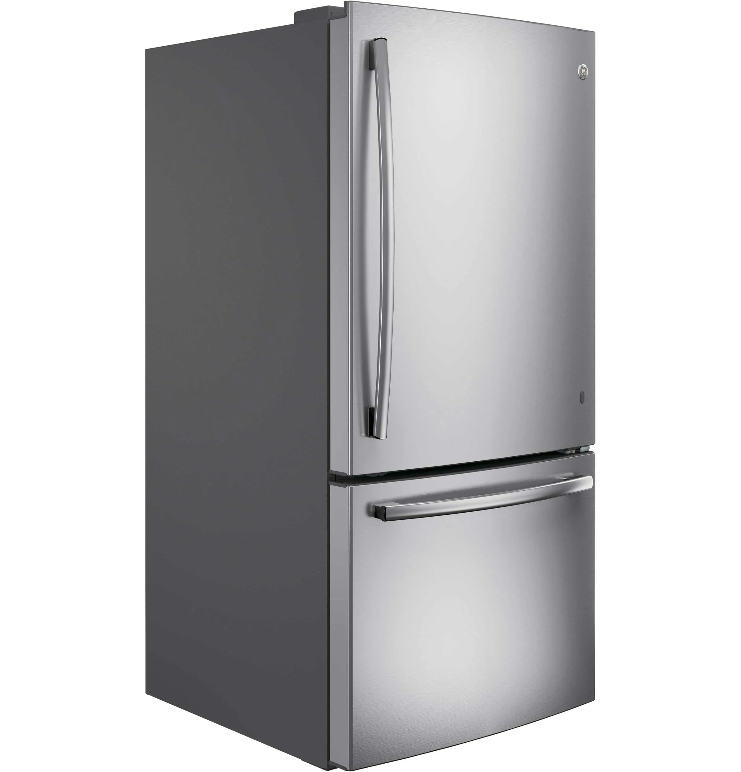 GE Fingerprint Resistant Stainless 30" Bottom-Mount Refrigerator (20.9 cu ft)- GDE21DYRKFS