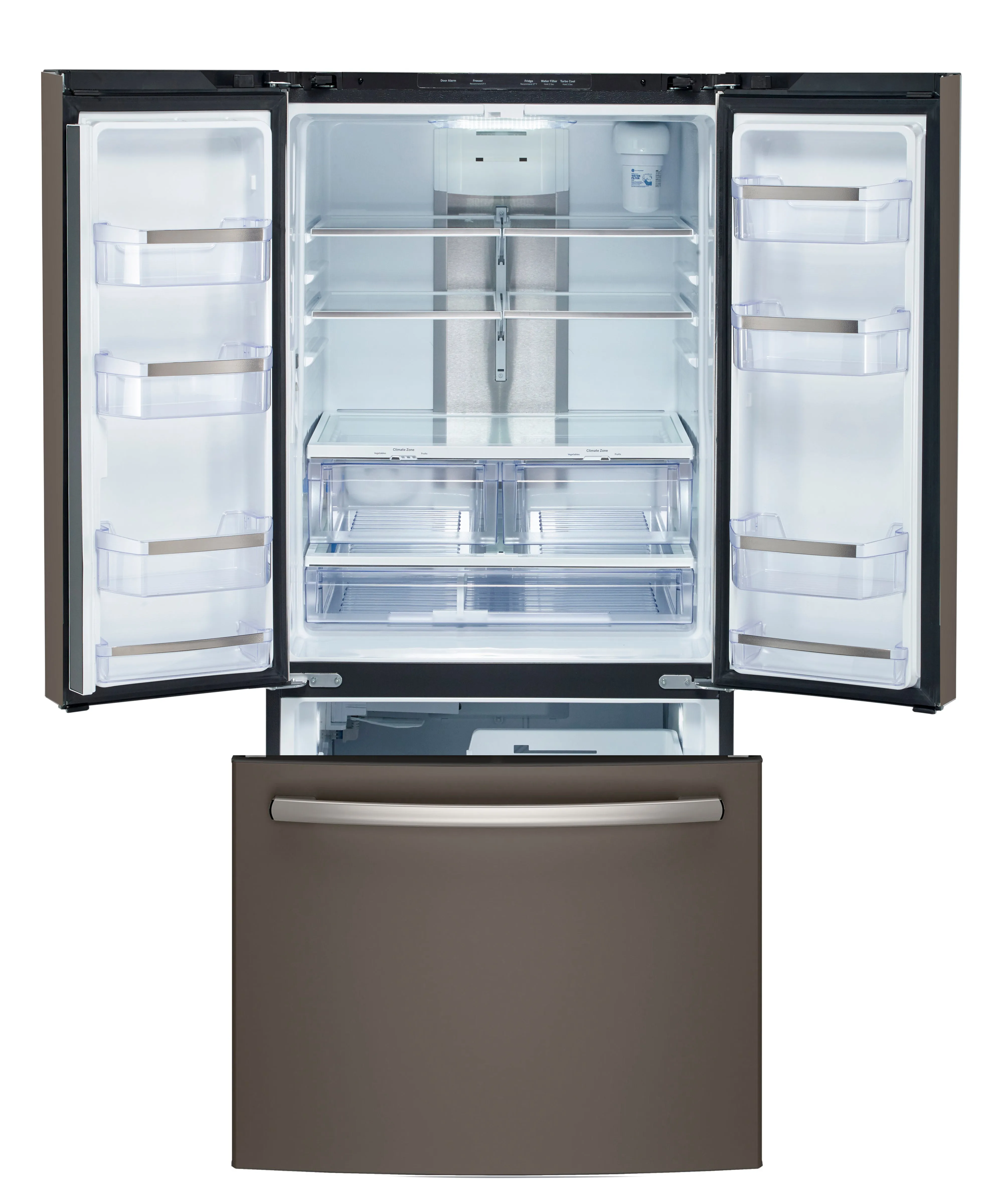 GE Profile Series Slate French Door Refrigerator (20.8 Cu. Ft) - PNE21NMLKES