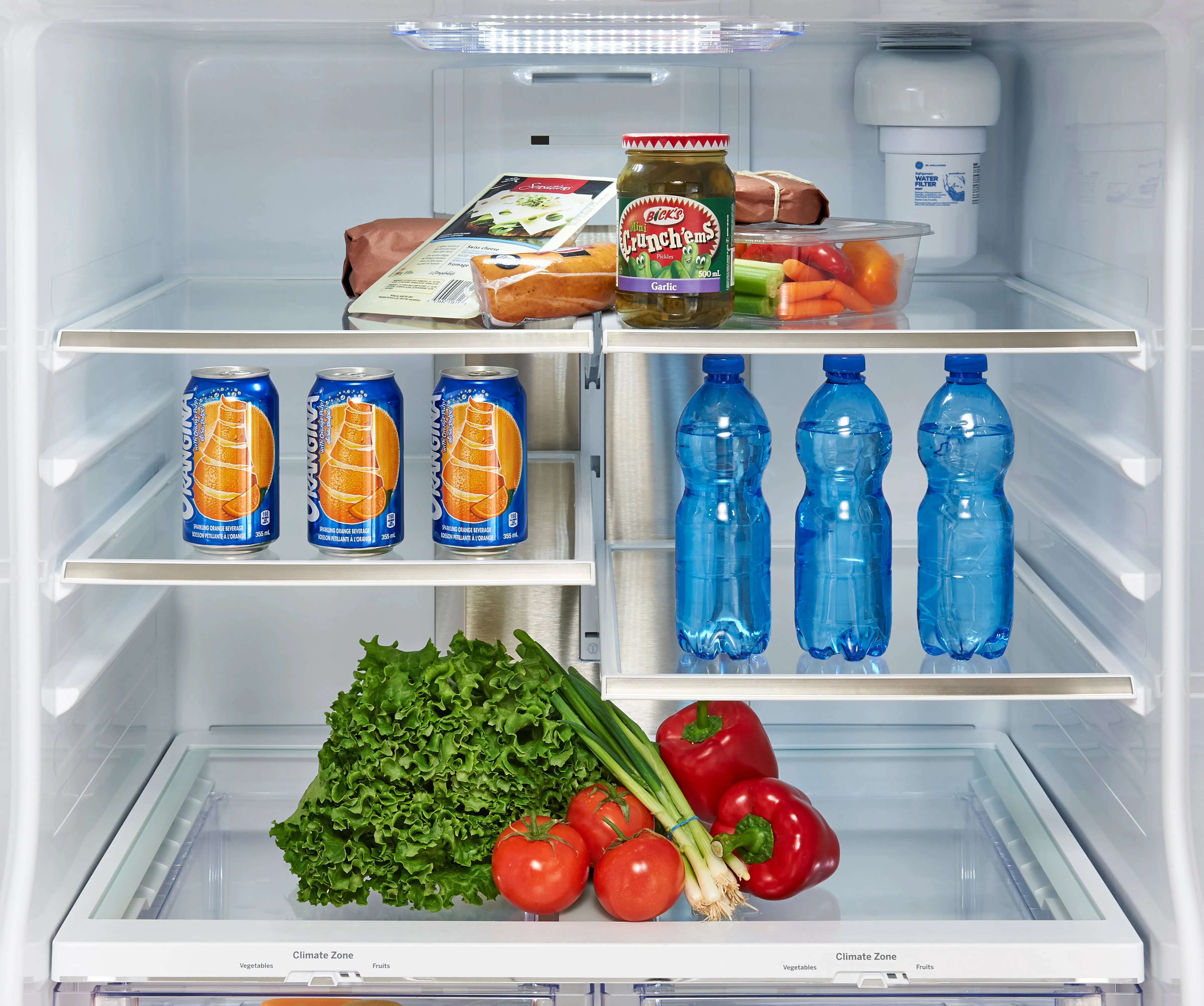 GE Profile Series Slate French Door Refrigerator (20.8 Cu. Ft) - PNE21NMLKES