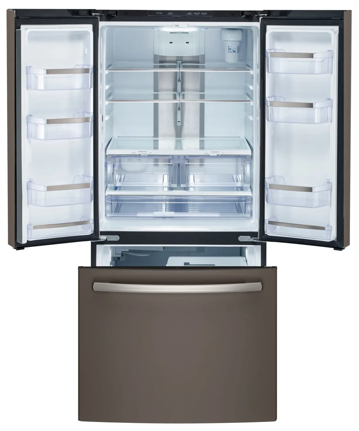 GE Profile Slate French Door Refrigerator (24.8 Cu. Ft.) - PNE25NMLKES