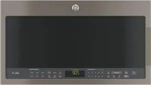 GE Profile Slate SpaceMaker Over-the-Range Microwave (2.1 Cu. Ft.) - PVM2188SLJC