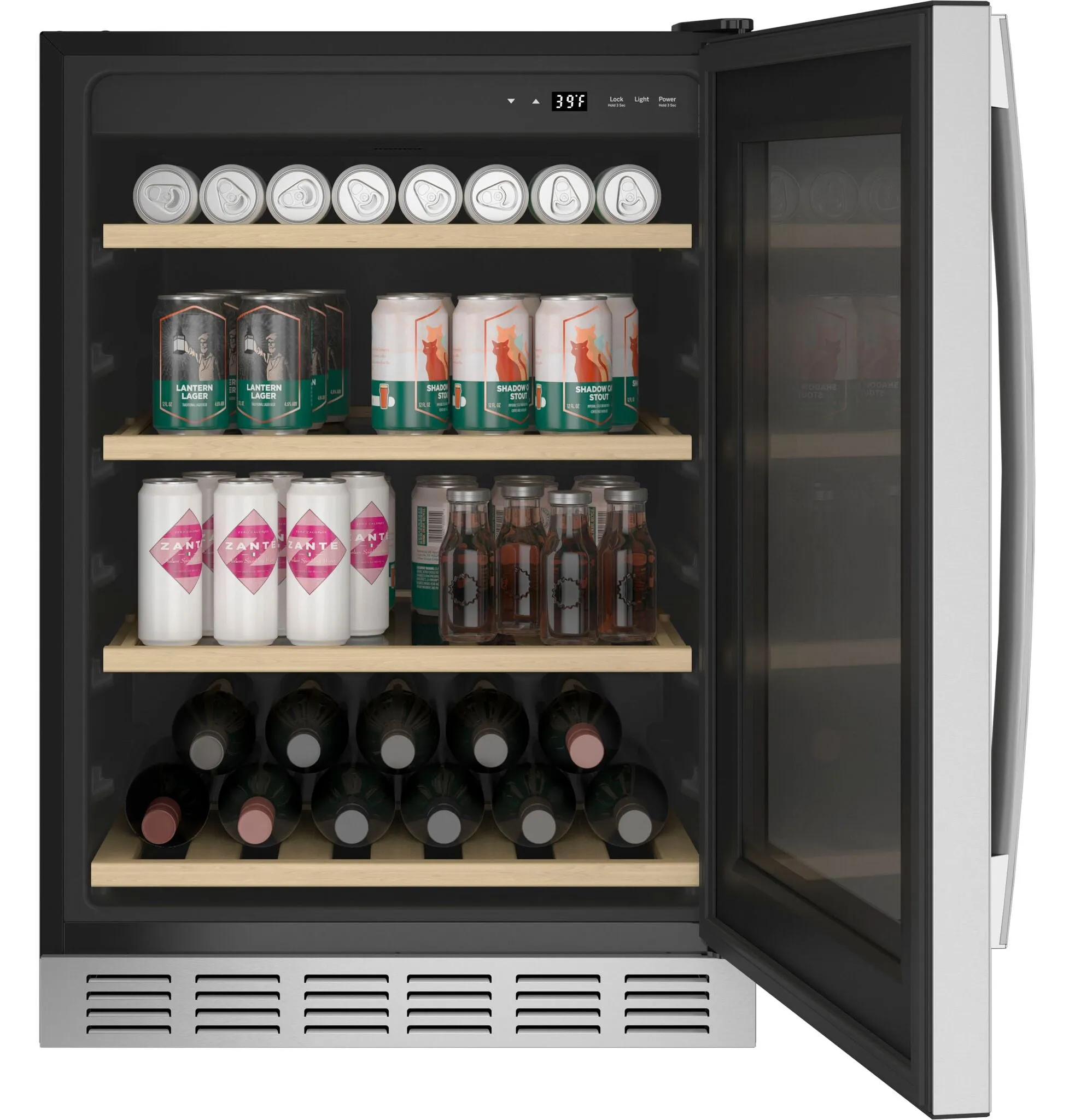 GE Profile Stainless Steel Beverage Centre (5.1 cu.ft) - PVS06BSPSS