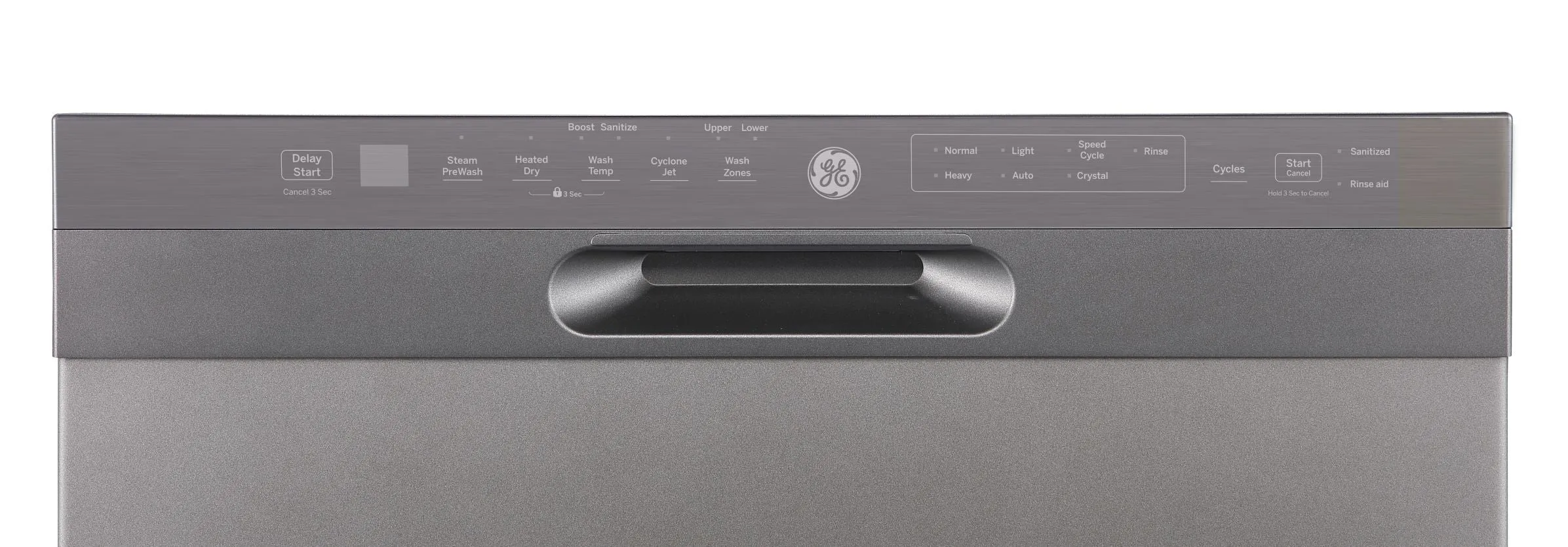 GE Slate 24" Built-In Front Control Dishwasher - GBF655SMPES