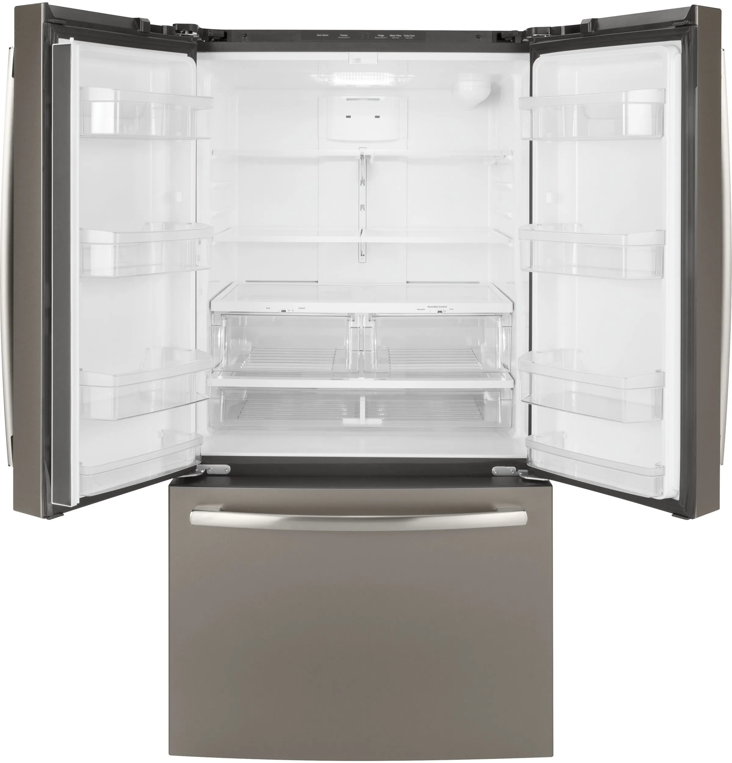 GE Slate French Door Refrigerator (27 Cu. Ft.) - GNE27JMMES