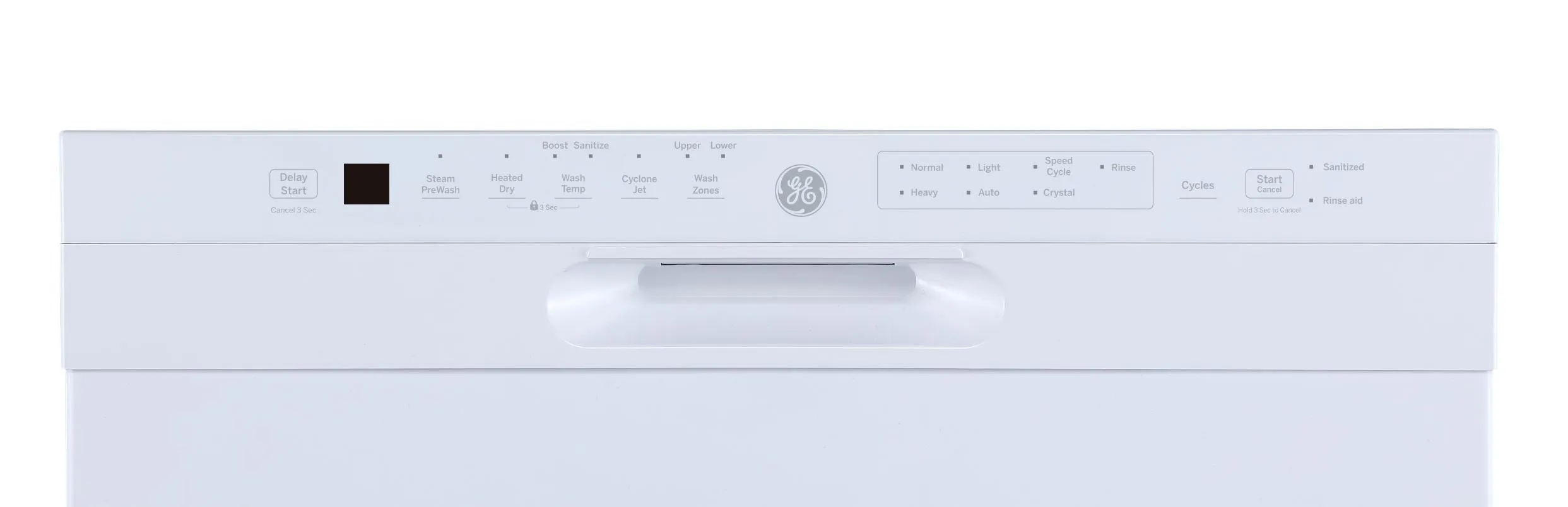 GE White 24" Built-In Front Control Dishwasher - GBF655SGPWW
