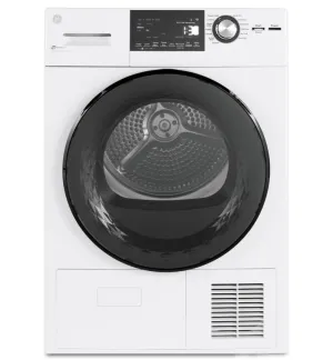 GE White 24" Ventless Condenser Front Load Electric Dryer (4.1 Cu.Ft.) - GFT14JSIMWW
