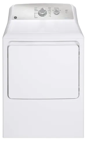 GE White Electric Dryer with SaniFresh cycle (7.2 Cu. Ft.) - GTD40EBMRWS