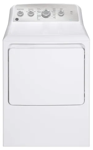 GE White Electric Dryer with SaniFresh Cycle (7.2 Cu. Ft.) - GTD45EBMRWS