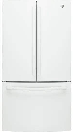 GE White French Door Refrigerator (27 Cu. Ft) - GNE27JGMWW
