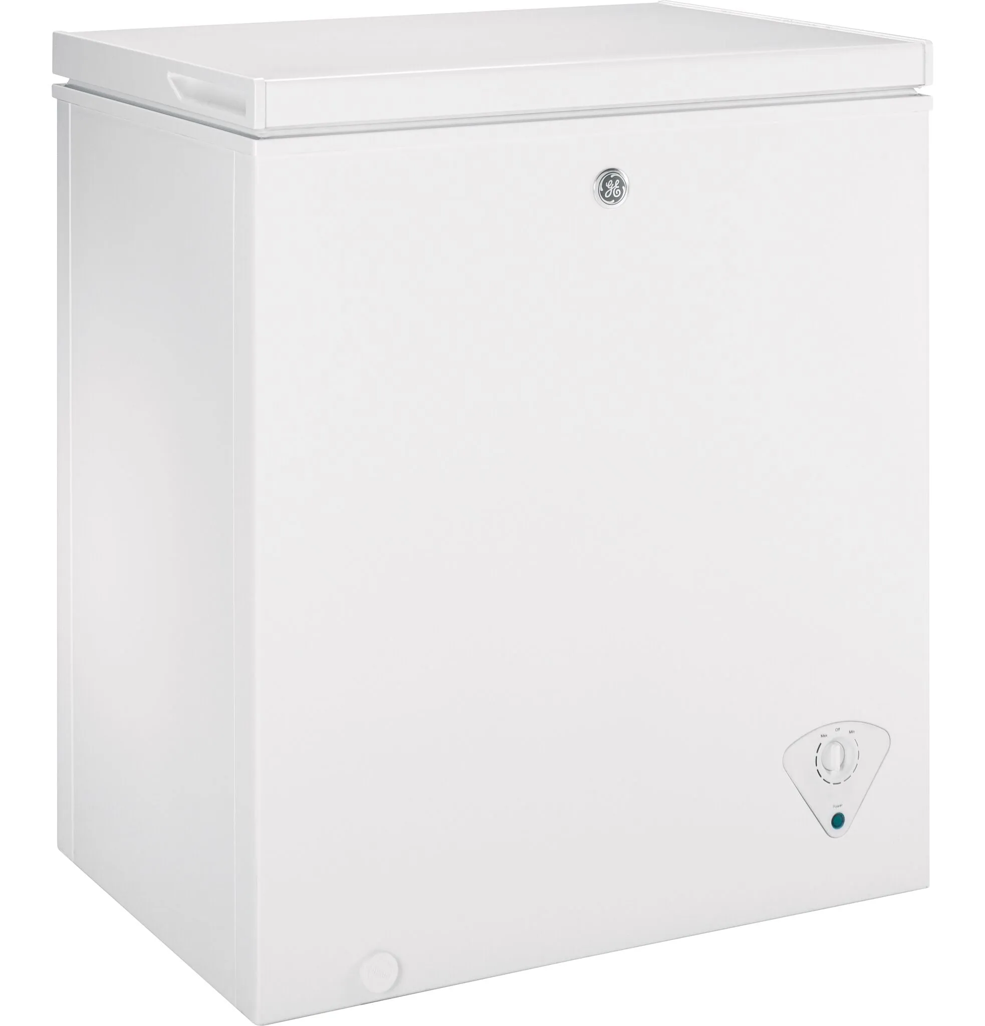 GE White Manual Defrost Chest Freezer (5.1 Cu.Ft.) - FCM5STWW