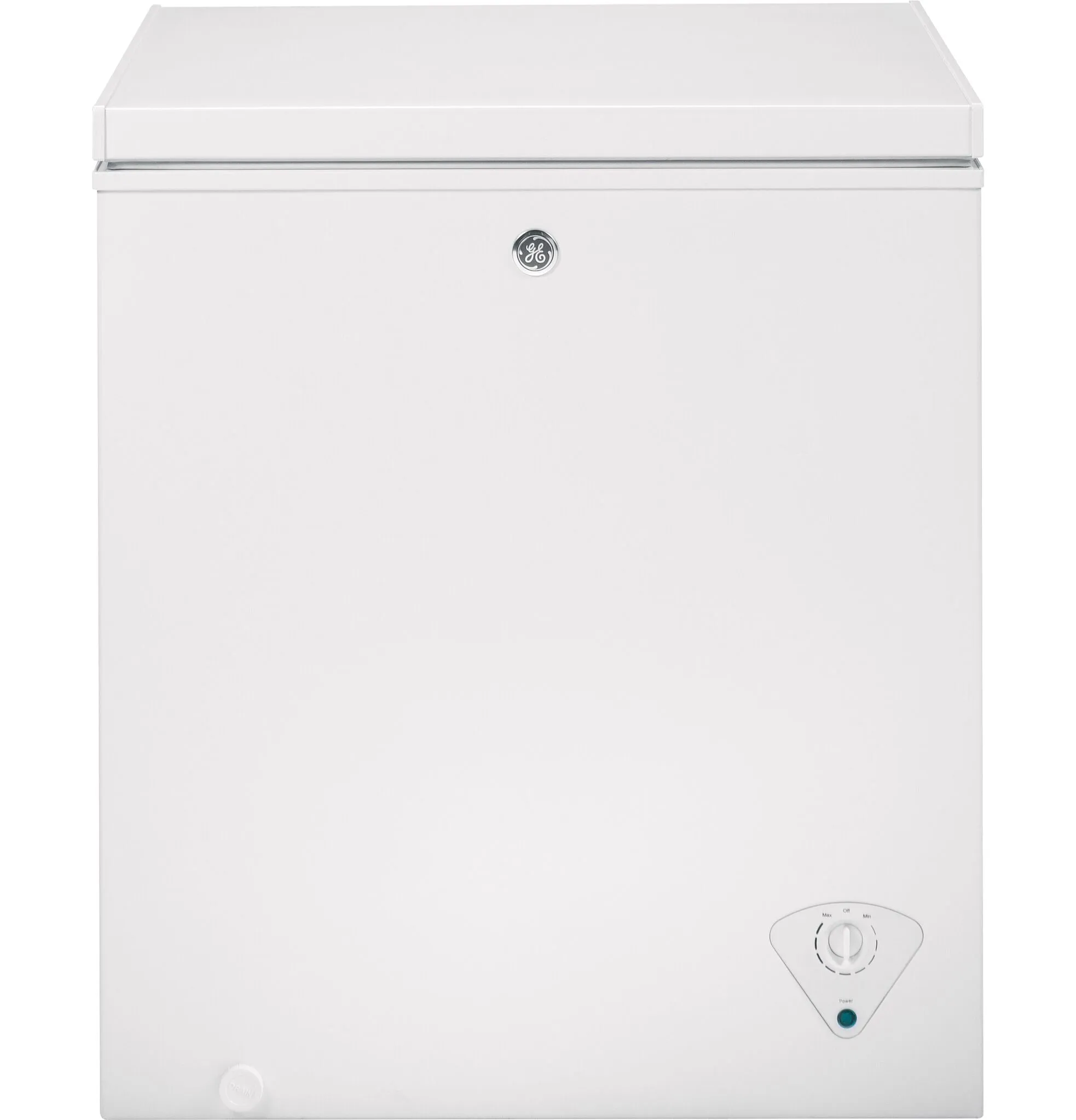 GE White Manual Defrost Chest Freezer (5.1 Cu.Ft.) - FCM5STWW