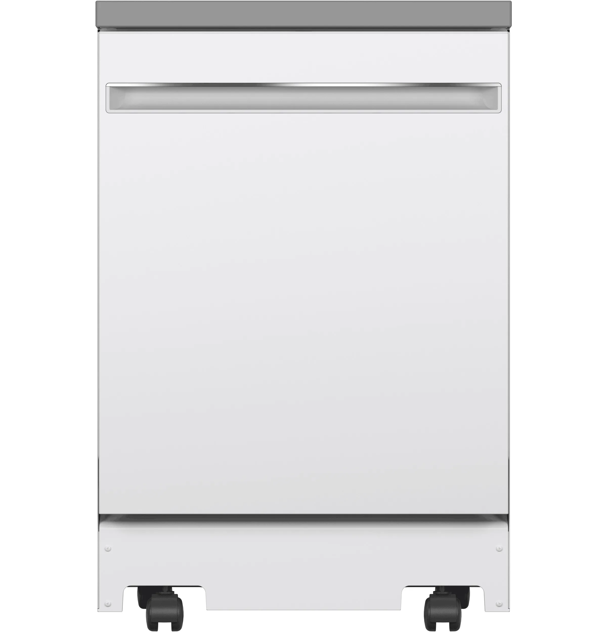 GE White Portable 24" Dishwasher- GPT225SGLWW