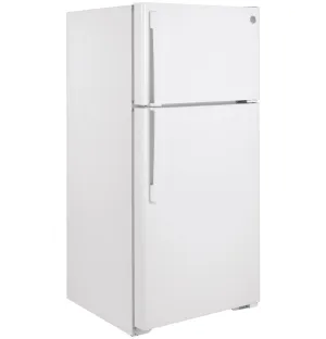GE White Top Mount Refrigerator (15.6 Cu.Ft.) - GTE16DTNRWW