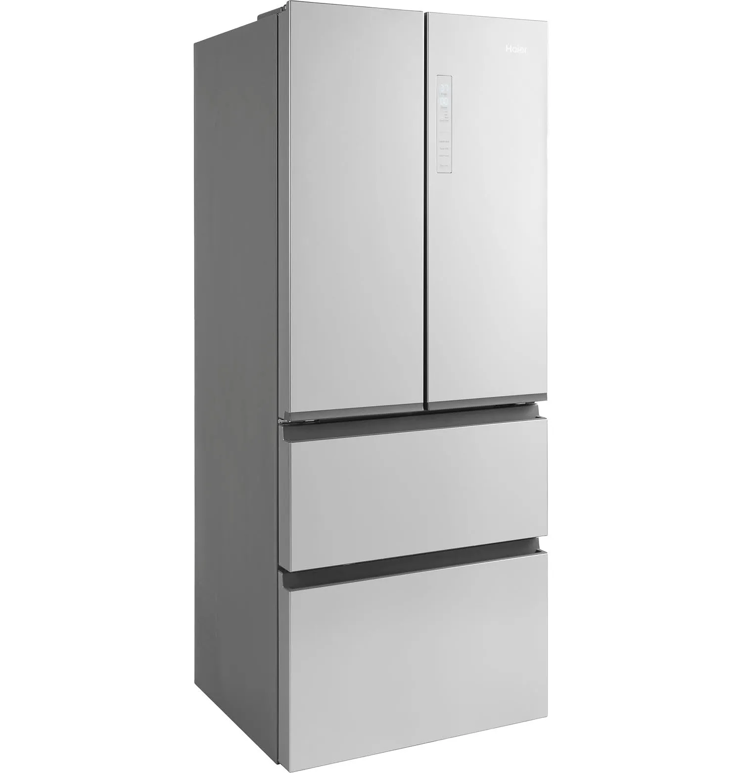 Haier Fingerprint Resistant Stainless Steel 4-Door French-Door Refrigerator (14.5 cu ft)- QJS15HYRFS