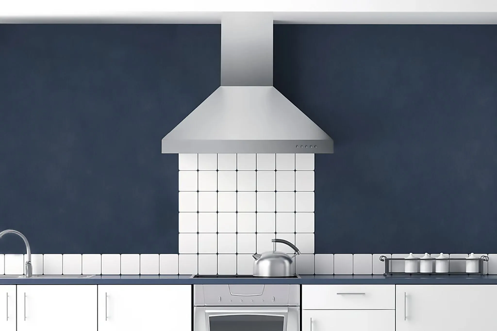 Hauslane Stainless Steel 30" 750 CFM Chimney Range Hood - WM-530SS-30B