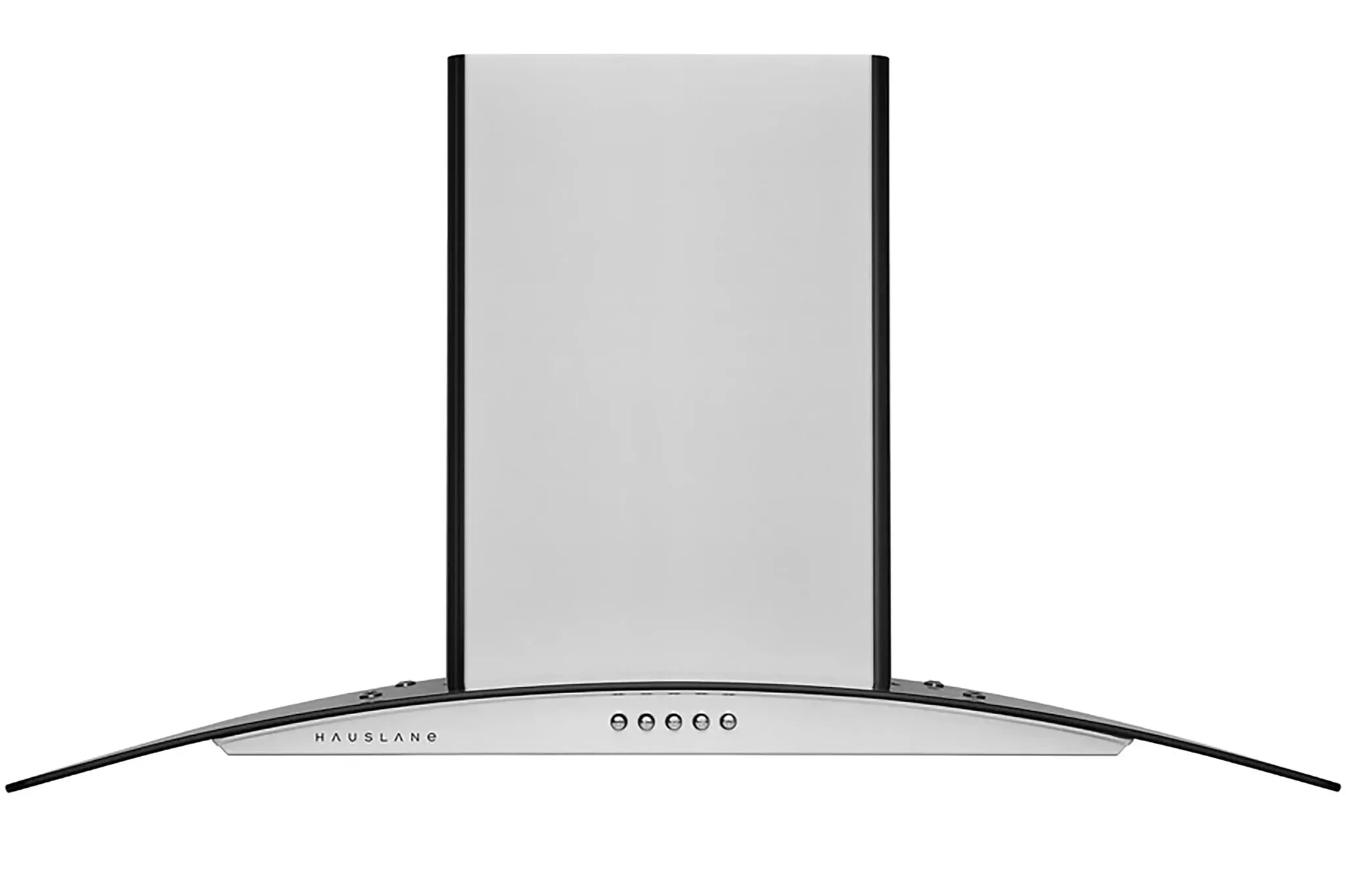 Hauslane Stainless Steel 36" 750 CFM Glass Wall Mount Range Hood - WM-600SS-36