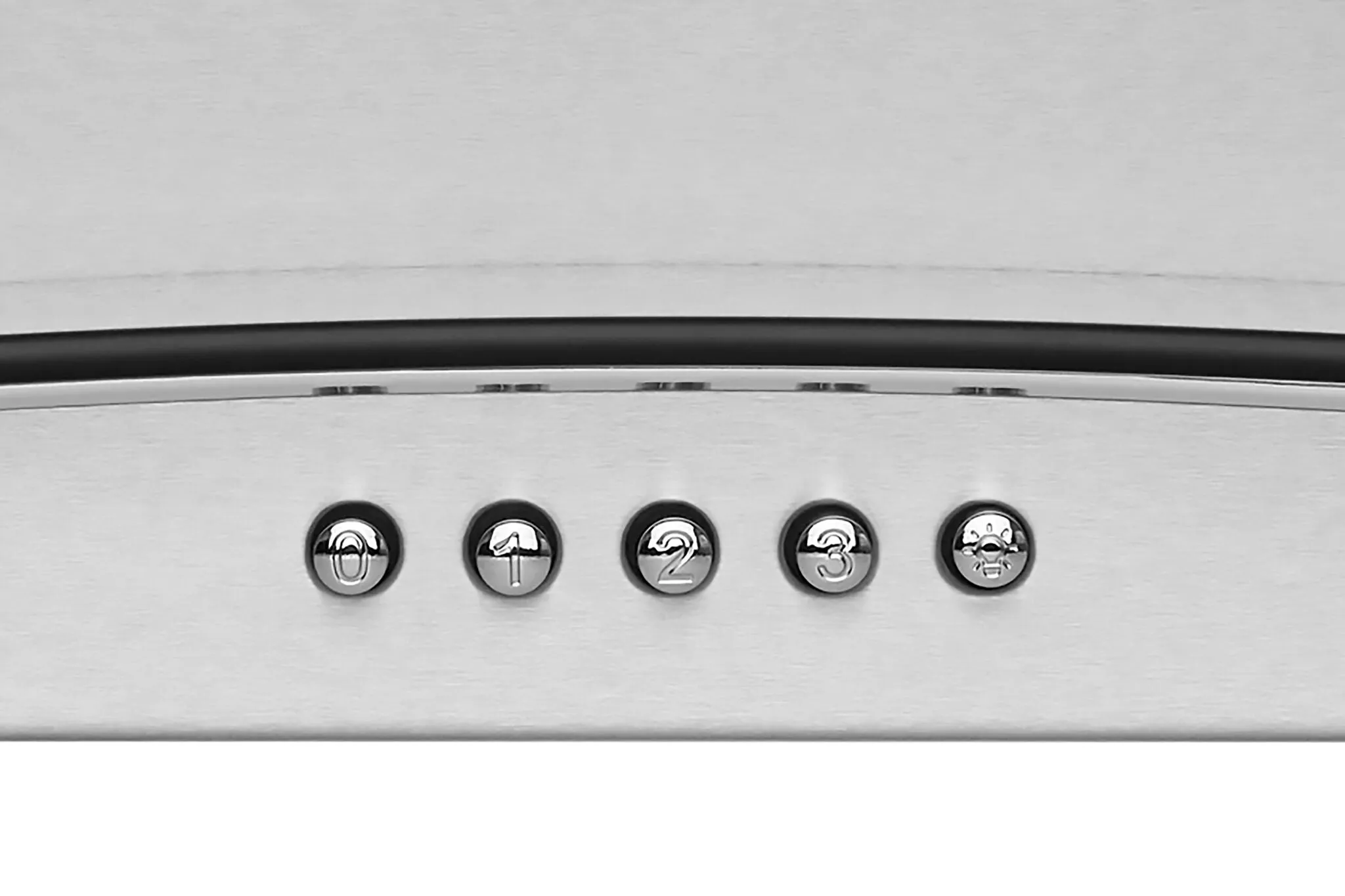 Hauslane Stainless Steel 36" 750 CFM Glass Wall Mount Range Hood - WM-600SS-36
