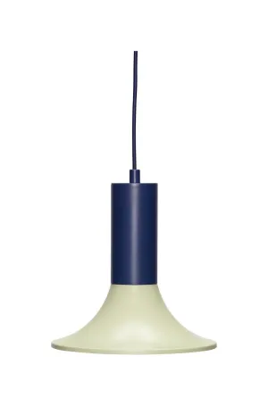 Hbsch Luminary Pendant, Blue/Light Green