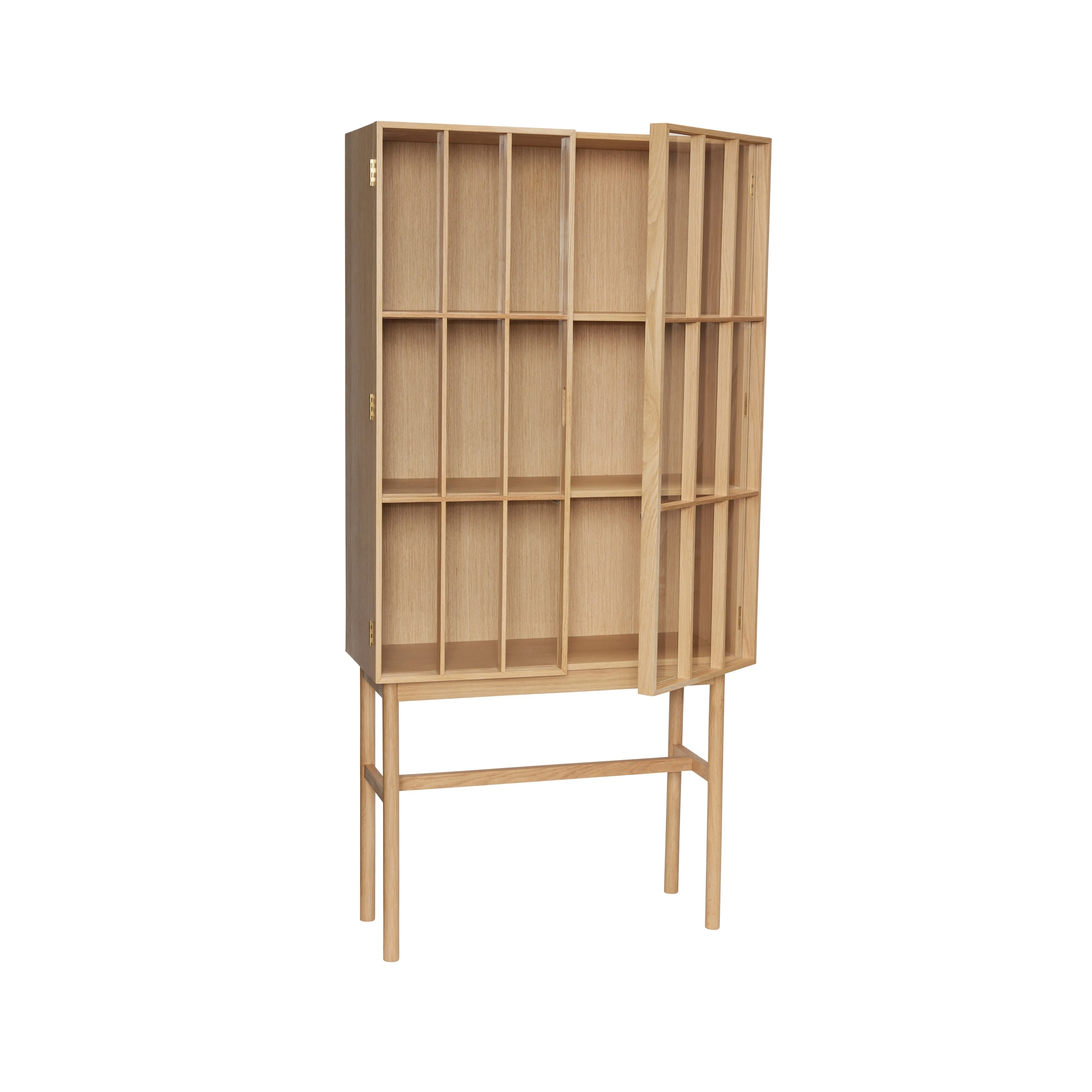Hbsch Shoji Cabinet Tall Natural