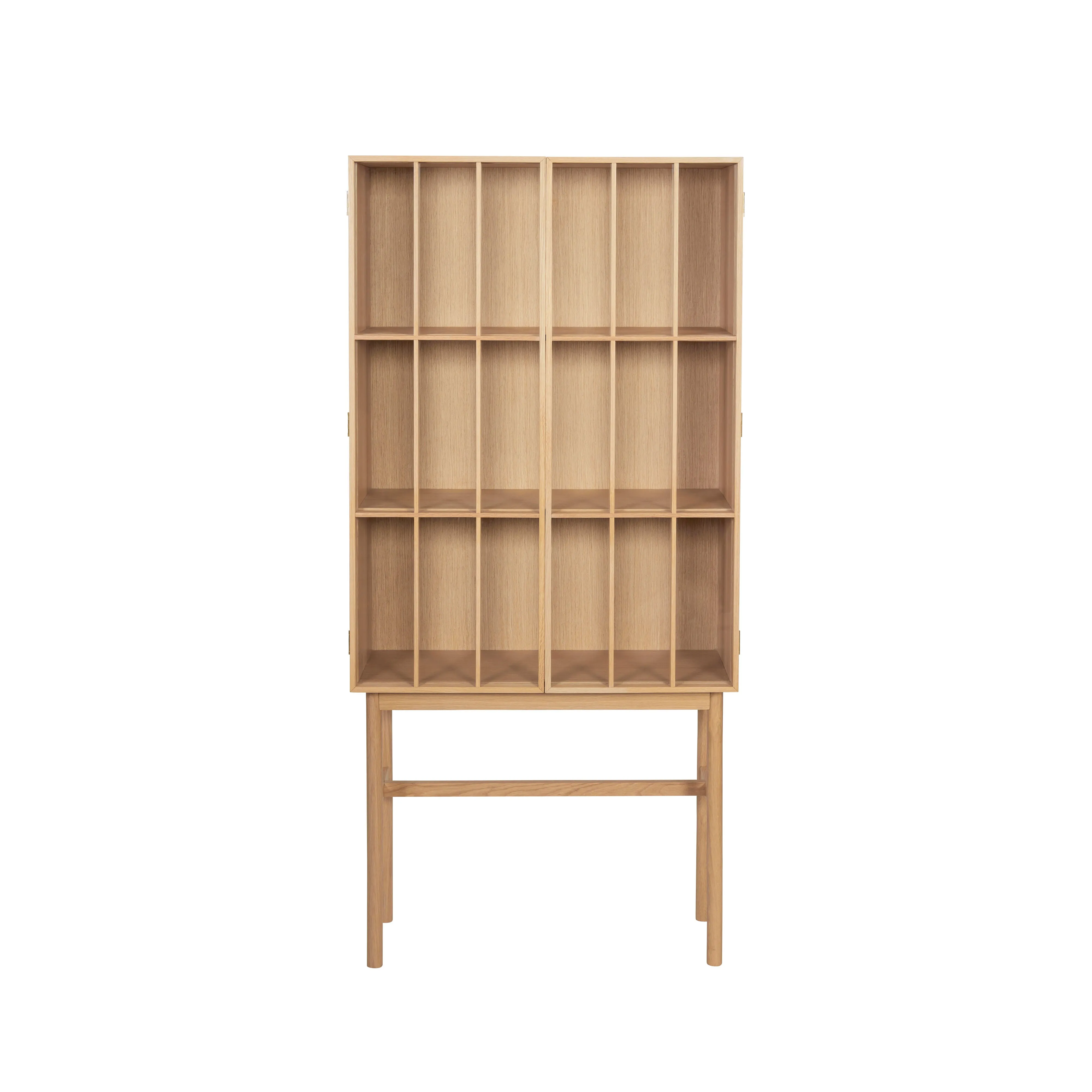 Hbsch Shoji Cabinet Tall Natural