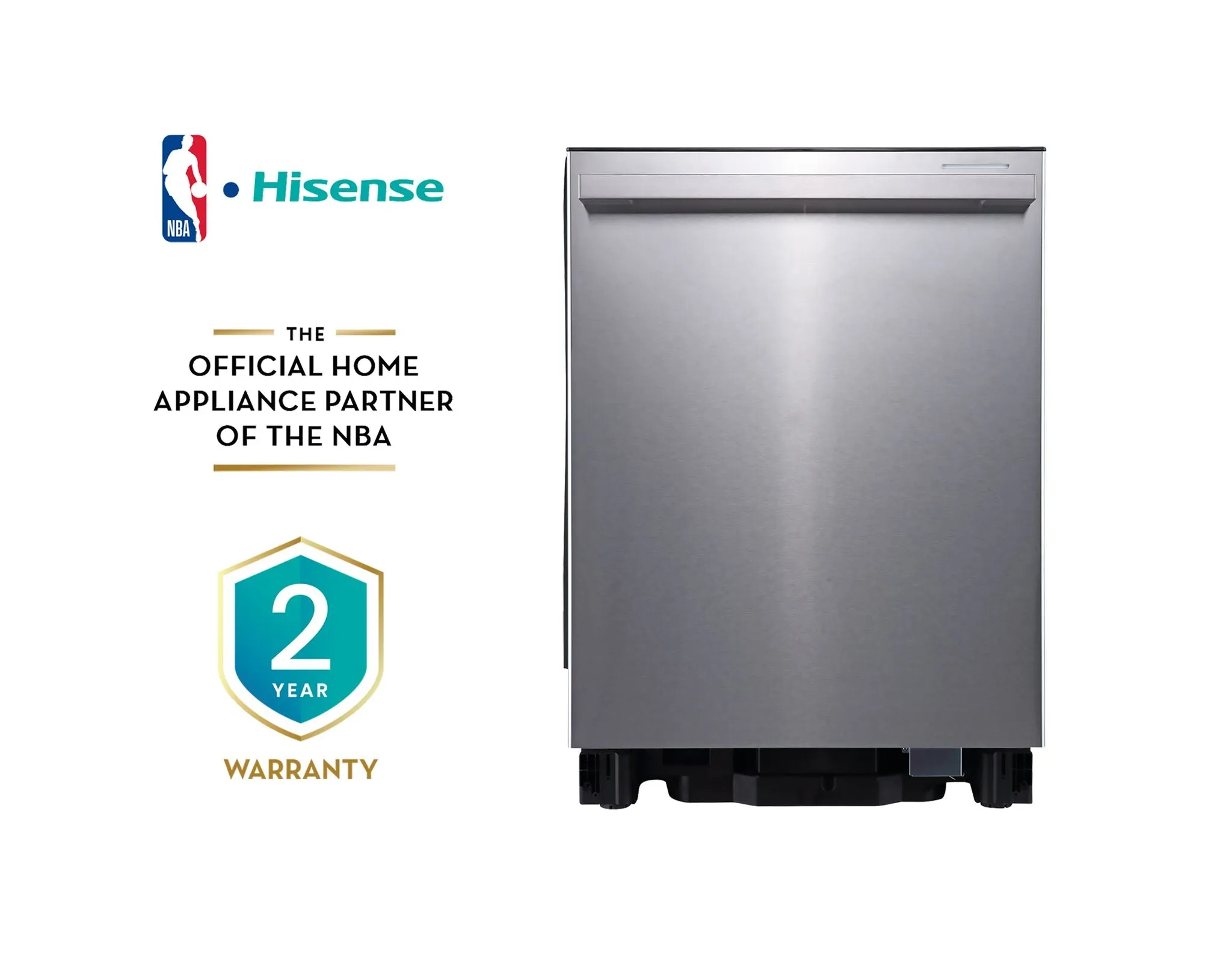 Hisense Stainless Steel Built-In Dishwasher with Third Rack - HDW63314SS